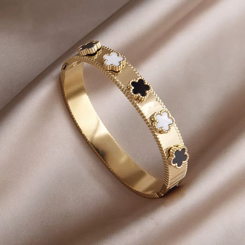 Delicate Flower, Buckle & Bowknot Bangles
