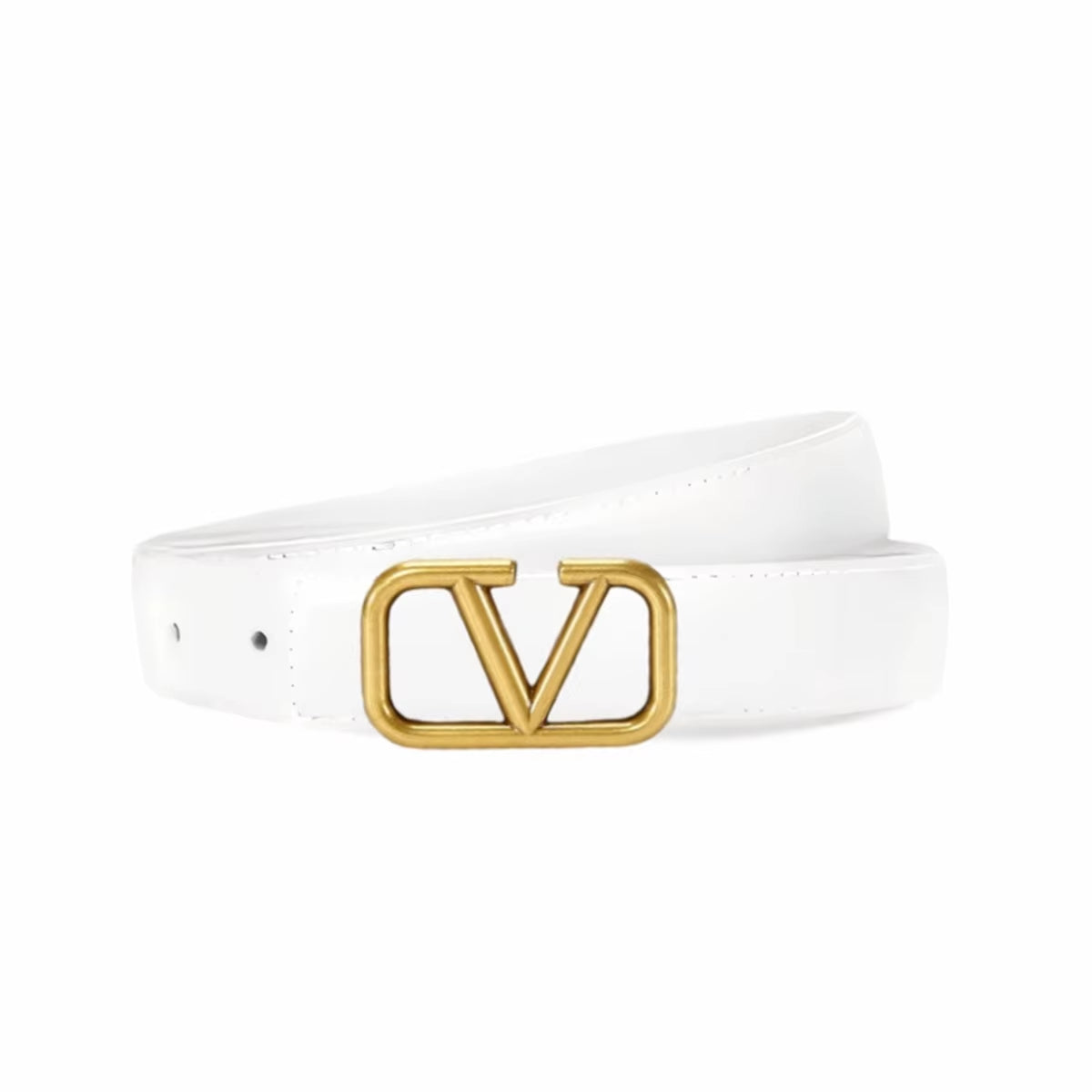 Simple Metal Buckle Belt