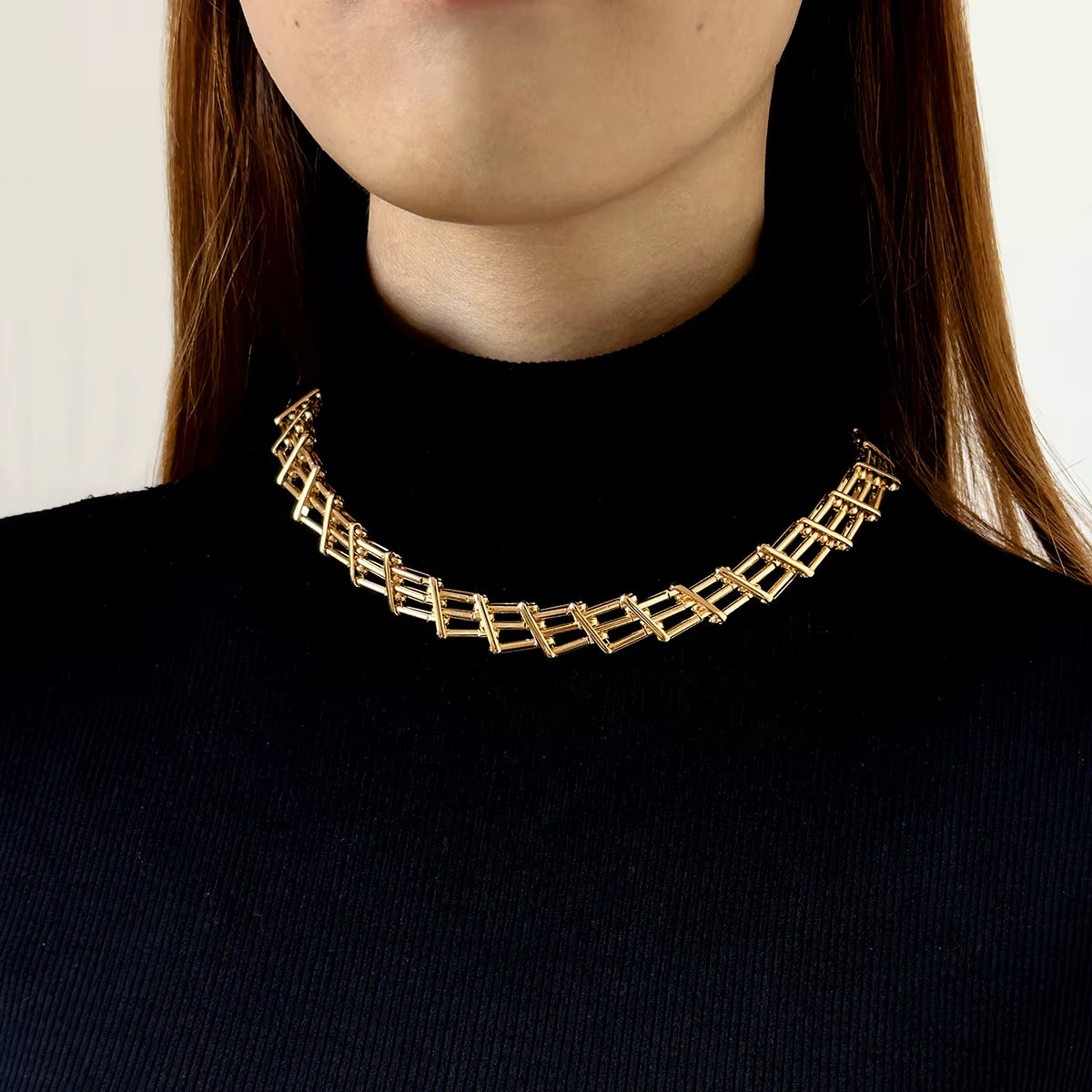Gold & Silver Choker Necklaces