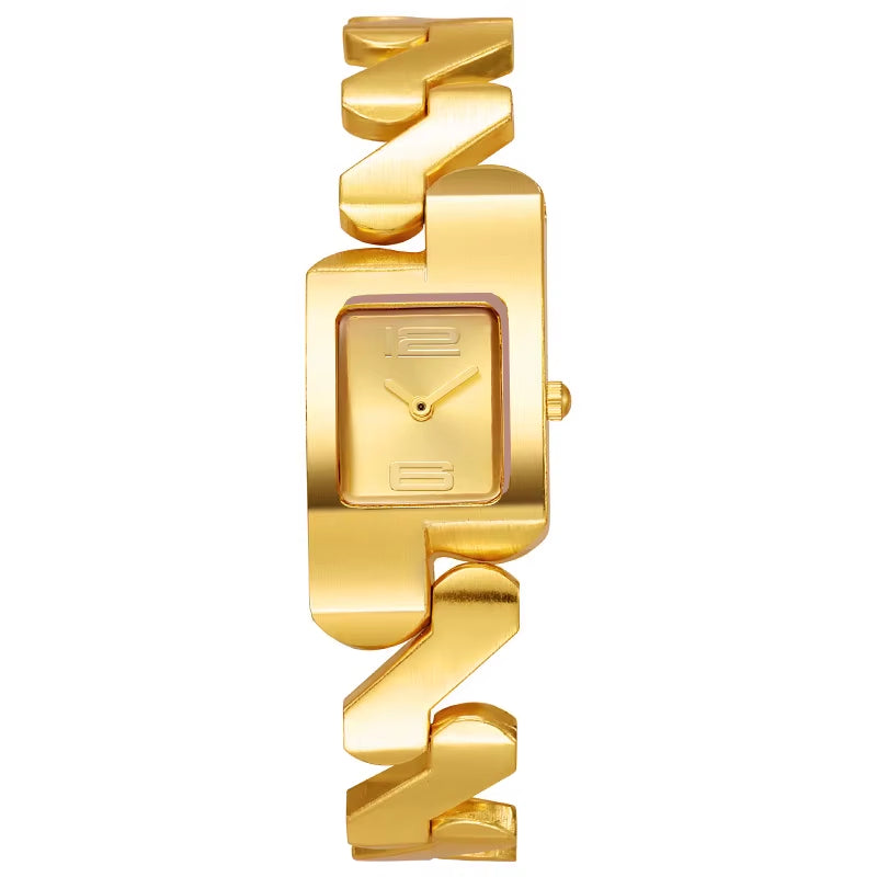 Simple Square Small Dial Quartz Watch