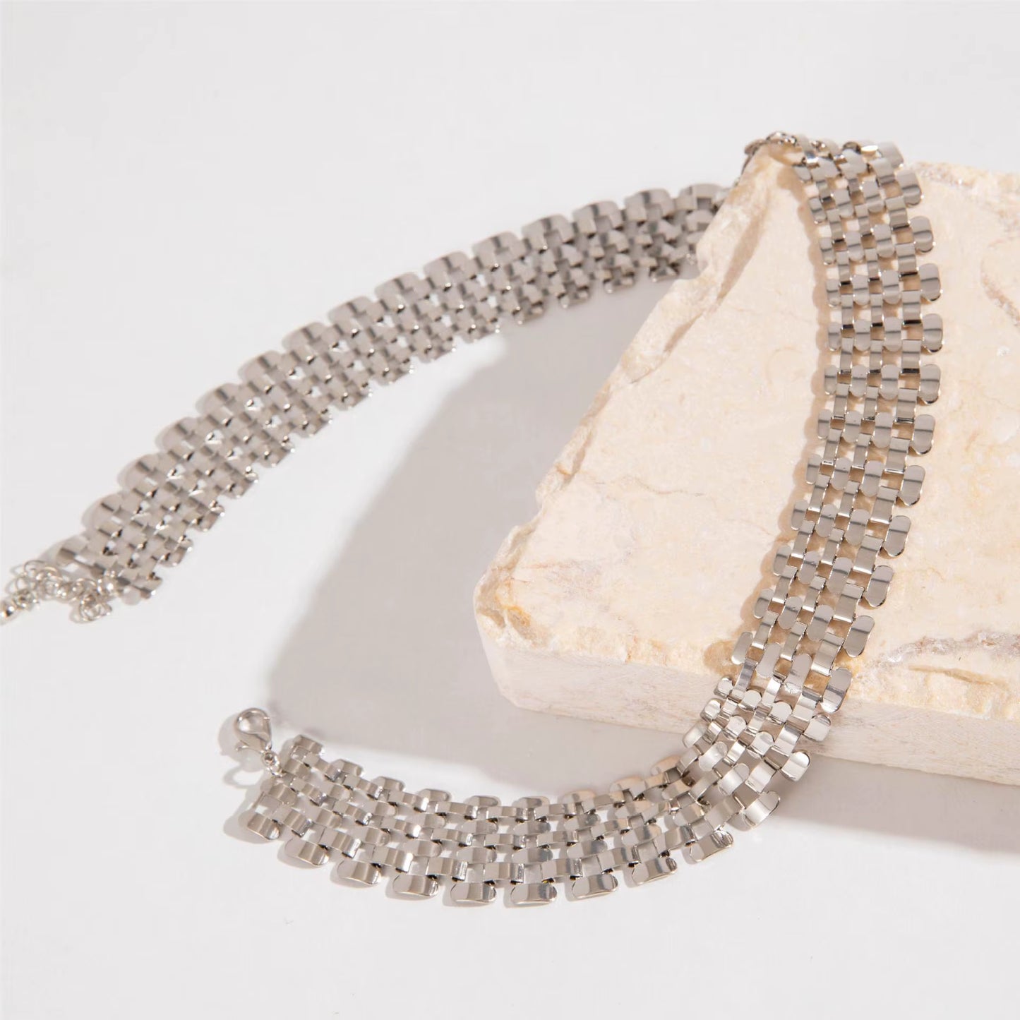 Gold & Silver Choker Necklaces