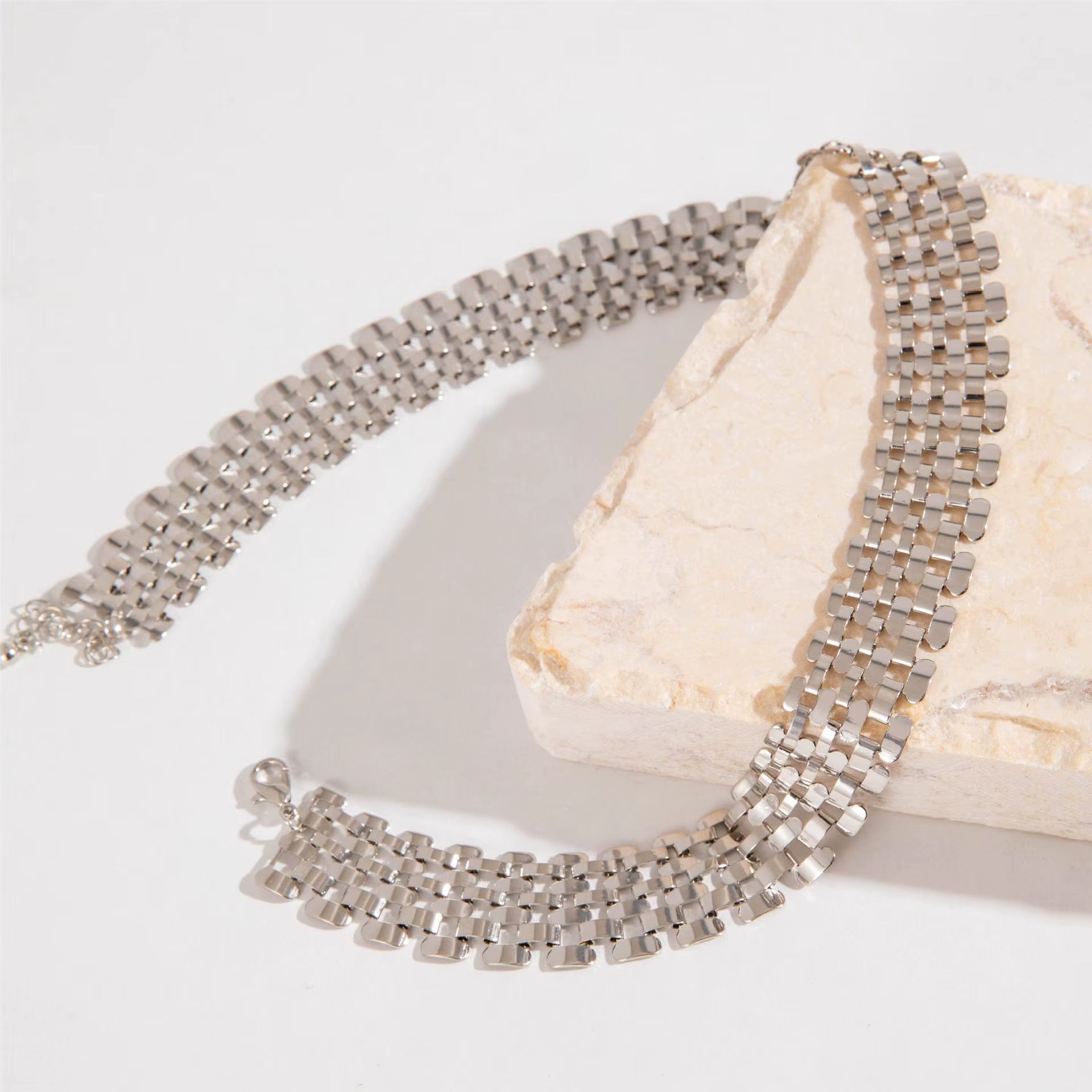 Gold & Silver Choker Necklaces