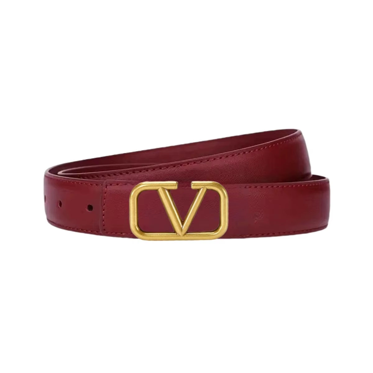 Simple Metal Buckle Belt