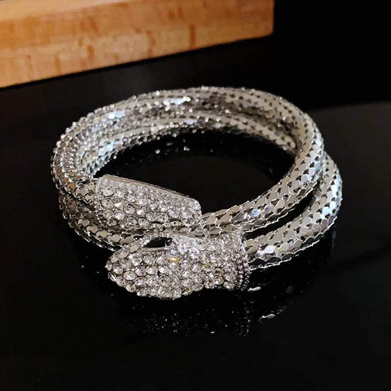 Serpent Chain Necklace & Bracelet