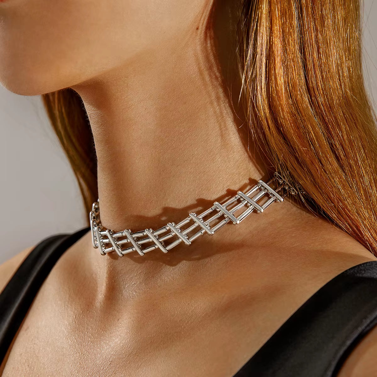 Gold & Silver Choker Necklaces
