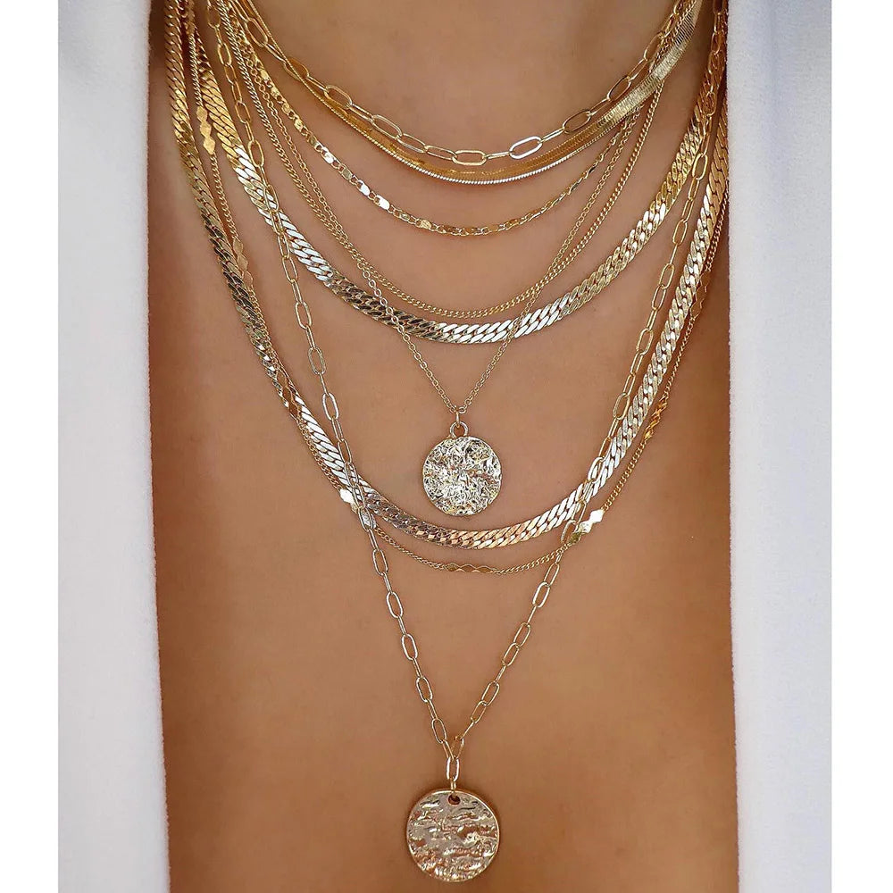 Multi-Layer Necklaces