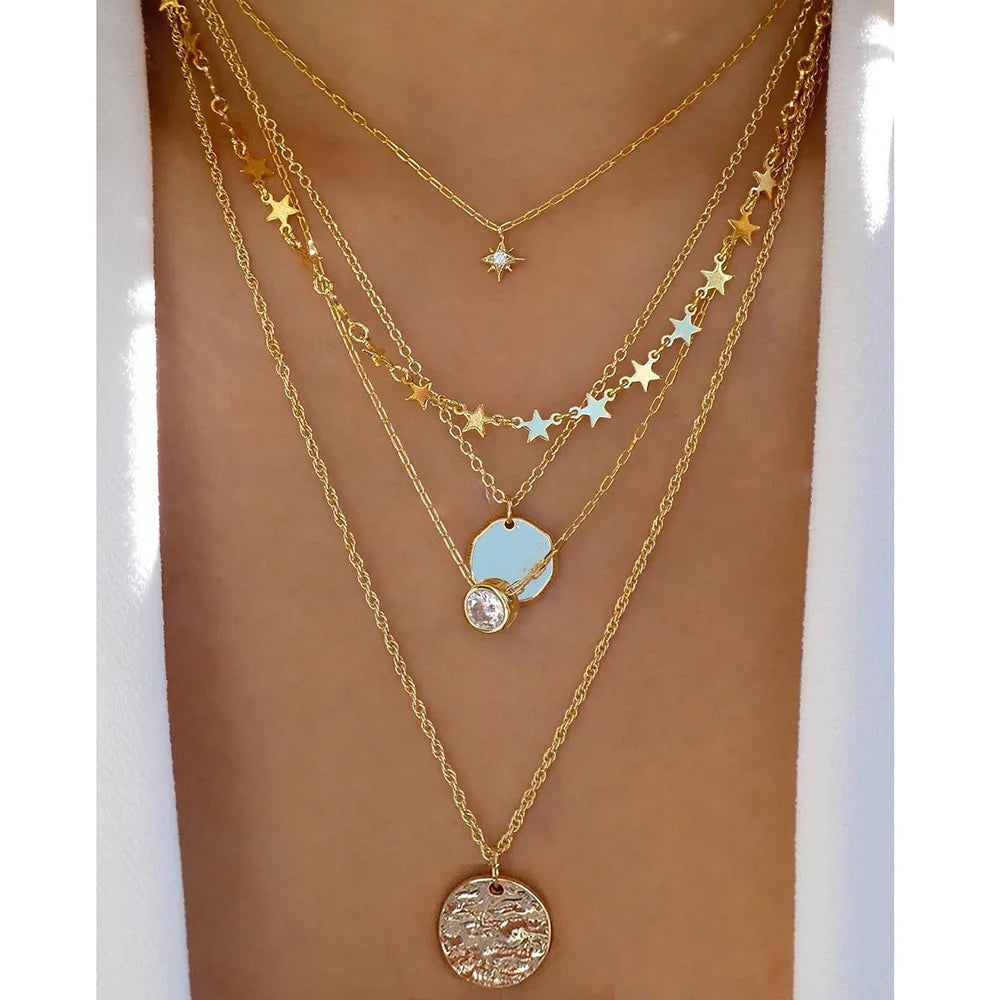 Multi-Layer Necklaces