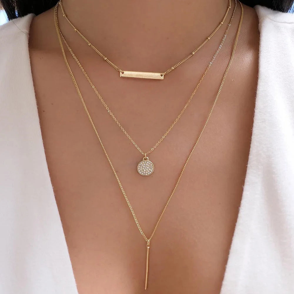 Multi-Layer Necklaces