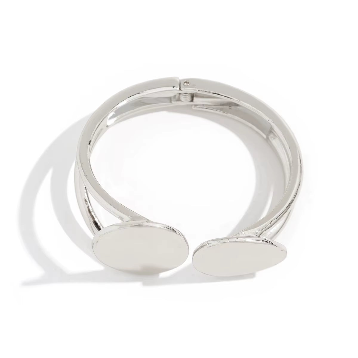 Geometric Metal Cuff Bangles