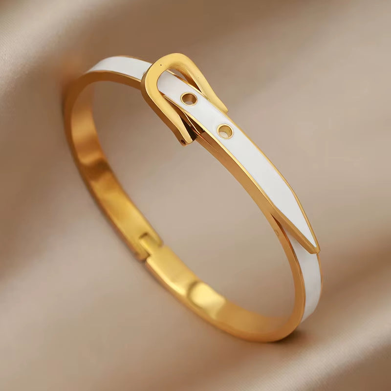 Delicate Flower, Buckle & Bowknot Bangles