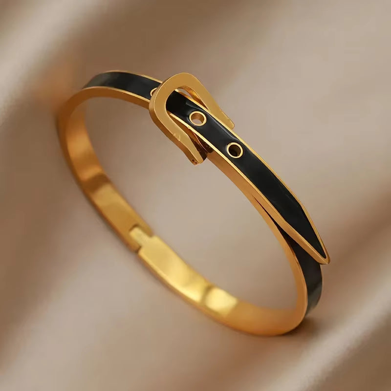 Delicate Flower, Buckle & Bowknot Bangles