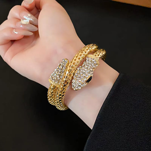Serpent Chain Necklace & Bracelet