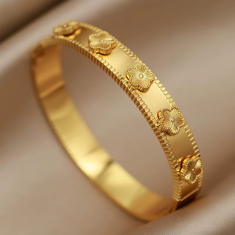 Delicate Flower, Buckle & Bowknot Bangles