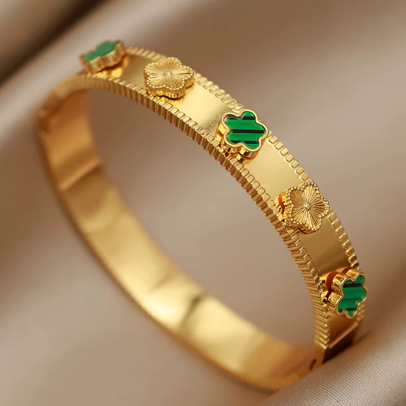 Delicate Flower, Buckle & Bowknot Bangles