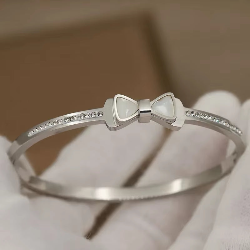 Delicate Flower, Buckle & Bowknot Bangles
