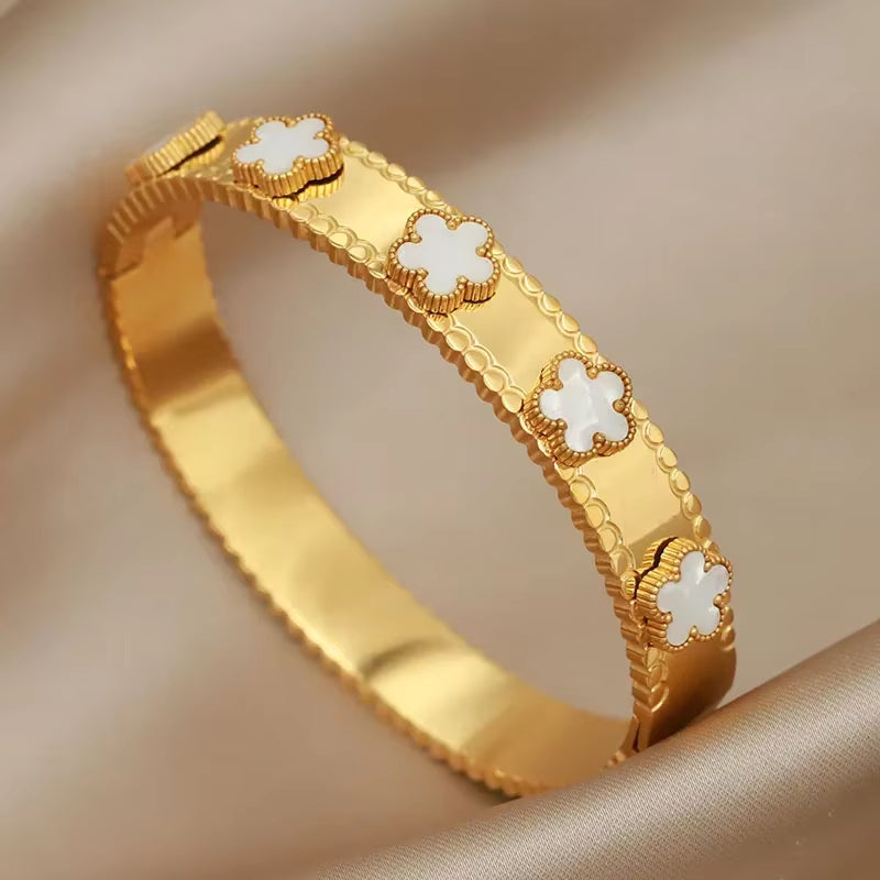 Delicate Flower, Buckle & Bowknot Bangles
