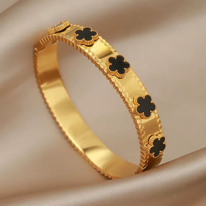 Delicate Flower, Buckle & Bowknot Bangles