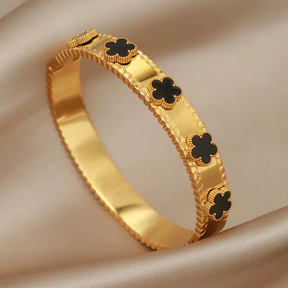 Delicate Flower, Buckle & Bowknot Bangles
