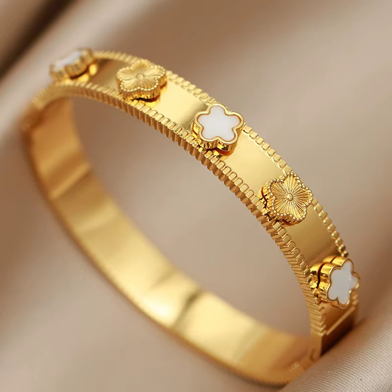 Delicate Flower, Buckle & Bowknot Bangles