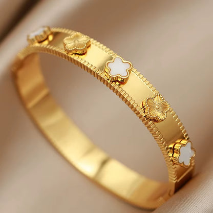 Delicate Flower, Buckle & Bowknot Bangles