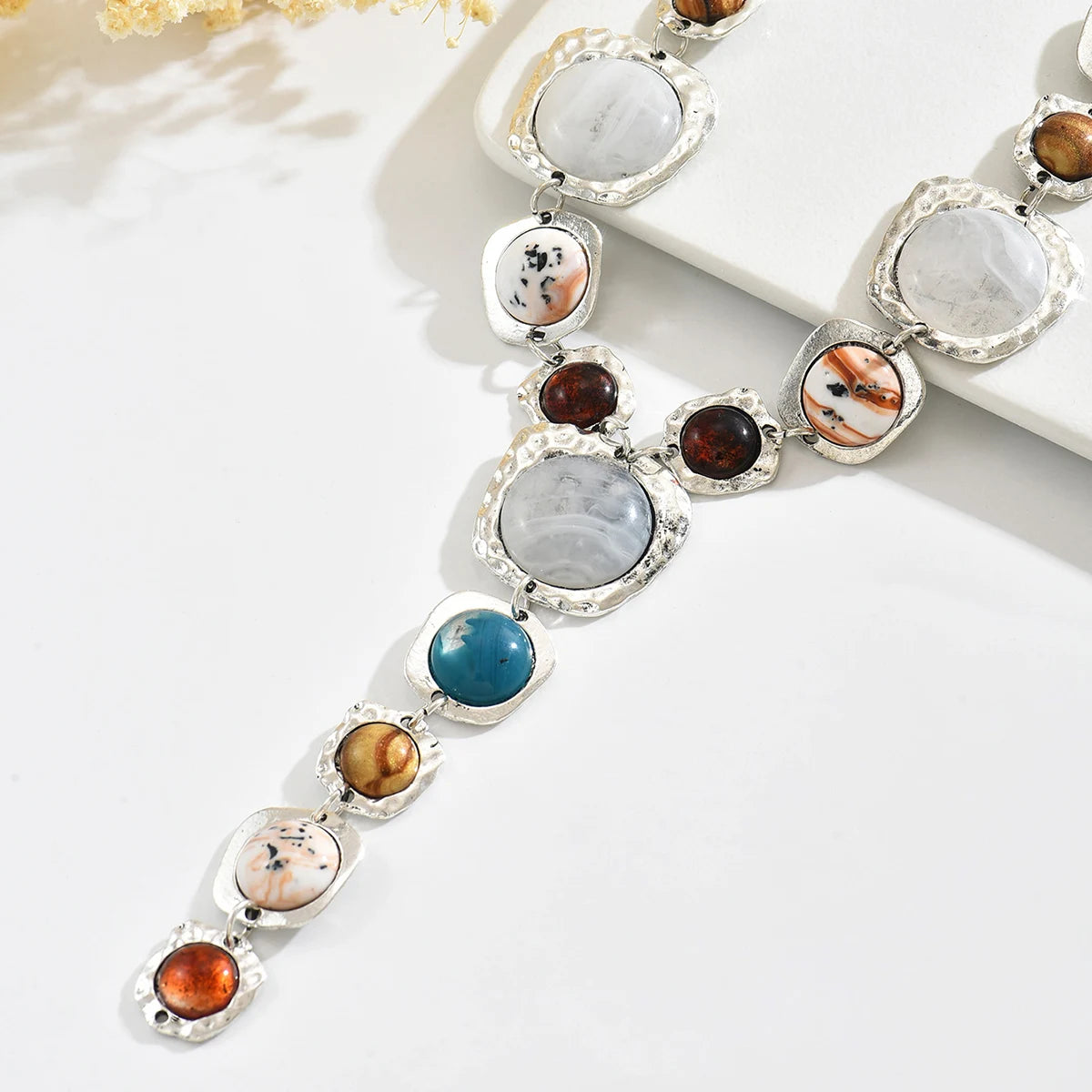 Boho Exaggerated Y-Shaped Long Necklace