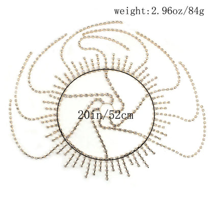 Tassel Rhinestone Crystal Headpiece