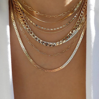 Boho Multi-Layer Crystal Pendant Necklace Sets