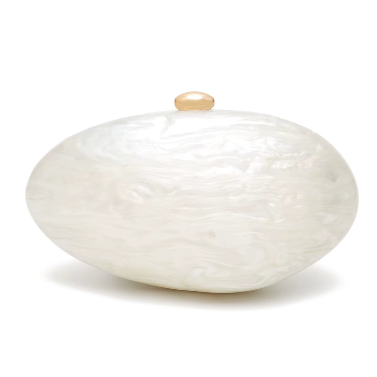 Elegant Shell Shaped Acrylic Clutch